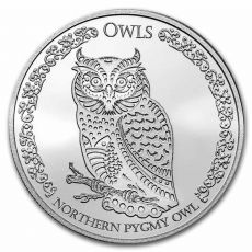 2021 Tokelau  5 $ Sovy: Northern Pygmy Owl BU 1 oz