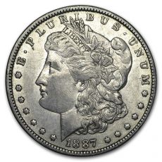 Mince-1887  Morgan Dollar