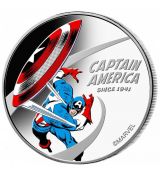 CAPTAIN AMERICA 80TH ANNIVERSARY MARVEL –  1 OZ