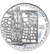 2017 PROOF - 200 KČ VYSVĚCENÍ KAPLE SV. VÁCLAVA V KATEDRÁLE SV. VÍTA