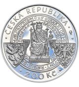 200 KČ ZALOŽENÍ ČESKÝCH BUDĚJOVIC JAKO KRÁLOVSKÉHO MĚSTA PROOF