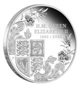 Platinová jubilejní Queens 1 Oz