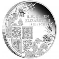 Platinová jubilejní Queens 1 Oz