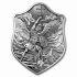 Stříbrný archanděl Michael Ornate Shield 2 Oz