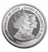 Mince 1 $ Královna Alžběta II Proof 1 oz