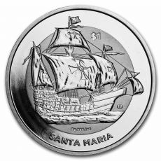 Stříbrná mince Santa Maria Reverse Cameo 1 oz 2022
