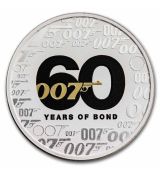 Mince James Bond 007 Barevný 1 oz