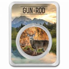 Mince Gun & Rod (jelen) TEP Barevná 1 oz