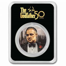 Mince 2 $ Kmotr 50. výročí TEP (barevná) 1 oz The Godfather