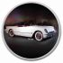 Mince Corvette (1953) White (barevná) TEP 1 oz