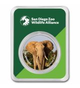Mince Zoo San Diego Slon (barevná) TEP 1 oz