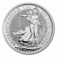 Stříbrná mince Britannia 1 Oz Random year  Velká Británie