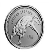 Mince  Ghana African Leopard 2021 1oz