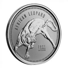 Mince  Ghana African Leopard 2021 1oz