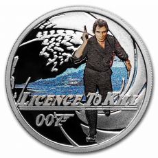 Mince 2022 Tuvalu 1/2 oz 007 Licence k zabíjení Jamese Bonda