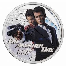 Mince 2022 TUV 1/2 oz 007 James Bond Movie Die Another Day