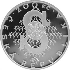mince 200 Kč Založení Sokola 150. výročí 2012 Proof