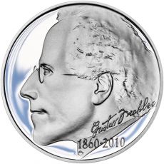 Mince 200 Kč - 150. výročí narození Gustava Mahlera 2010 Proof
