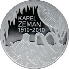 Mince 200 Kč 2010 - Karel Zeman, PROOF