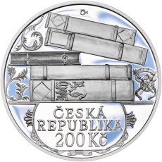 Mince 200 Kč 2011 proof, 500. výročí narození Jiřího Melantricha z Aventina