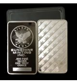 KOPIE-Sunshine Mining slitek 1 OZ postříbřený