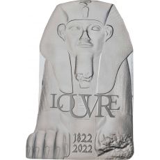 Stříbrná mince Louvre 22,2 g 10 € 2022 Francie Proof