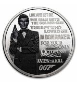 Stříbrná mince  James Bond (007 Legacy Series) 1 Oz 1$  2022 Tuvalu