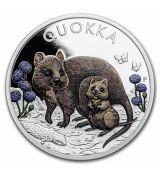 Stříbrná mince Quokka 1 Oz 1 $  2022 Austrálie