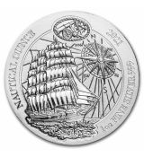 Stříbrná námořní  mince Sedov 1 Oz 50 RWF 2021 Rwanda