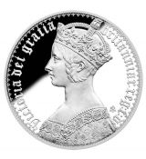 Stříbrná mince Victora Gothic Crown 1 Oz	1 £ 2022 Velká Británie