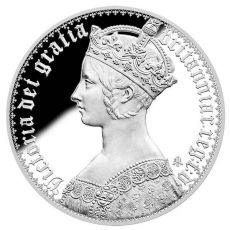Stříbrná mince Victora Gothic Crown 1 Oz	1 £ 2022 Velká Británie
