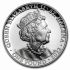 Stříbrná mince Constancy (stálost) 1 Oz se zlatým platem 2022 Svatá Helena