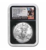 Stříbrná mince Silver Eagle Orel (typ 1) MS-70 NGC 2021 USA