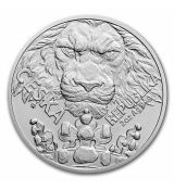 Stříbrná mince Stříbrný Český Lev 2 Oz $2 2023 Niue BU