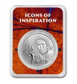 Stříbrná mince Icons of Inspiration: Marie Curie 1 Oz 2023 Niue TEP