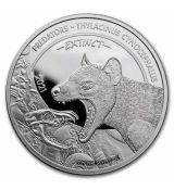 Stříbrná mince Predators Wolf (Vlk) 1 Oz 2021 Republika Kongo
