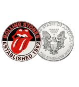 Stříbrná mince Rolling Stones 1 Oz USA