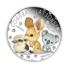 Stříbrná mince Novorozené dítě 15,55g (Newborn) Austrálie 2023
