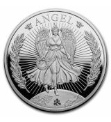Stříbrná mince Anděl štěstí 1 Oz 1 £ 2023 Svatá Helena Proof