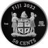 Stříbrná mince Ancient Warriors – Samurai 1 Oz 2022 Fiji Colorized
