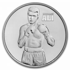 Stříbrná mince Muhammad Ali 1 Oz 2023 Niue BU