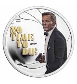 Stříbrná mince 007 James Bond Movie No Time To Die 1/2 Oz Tuvalu 2022