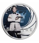 Stříbrná mince 007 James Bond Movie Spectre 1/2 Oz Tuvalu 2022