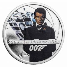 Stříbrná mince 007 James Bond Movie Tomorrow Never Dies 1/2 Oz Tuvalu 2022