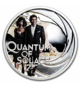 Stříbrná mince 007 James Bond Movie Quantum of Solace 1/2 Oz Tuvalu 2022