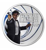 Stříbrná mince 007 James Bond The Living Daylights 1/2 Oz Tuvalu 2022