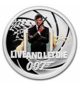 Stříbrná mince 007 James Bond Live and Let Die 1/2 Oz Tuvalu 2021