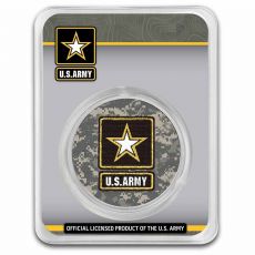 Stříbrná mince U.S. Army Logo ACU 1 Oz USA TEP