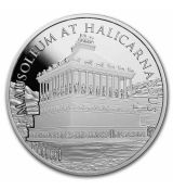 Stříbrná mince 7 divů světa: Mauzoleum v Halikarnasu 1 Oz USA