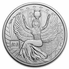 Stříbrná mince egyptské bohové - Isis 1 Oz 2023 Sierra Leone